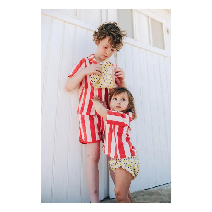 Holi & Love Bloomer Betty Fleurs Coton Bio | Rose pêche
