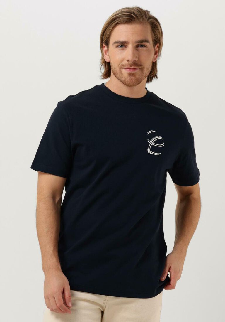 THE GOODPEOPLE donkerblauwe the goodpeople t-shirt todd