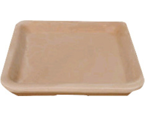 Keramische bloempotschotel, 35 x 35 cm, terracotta