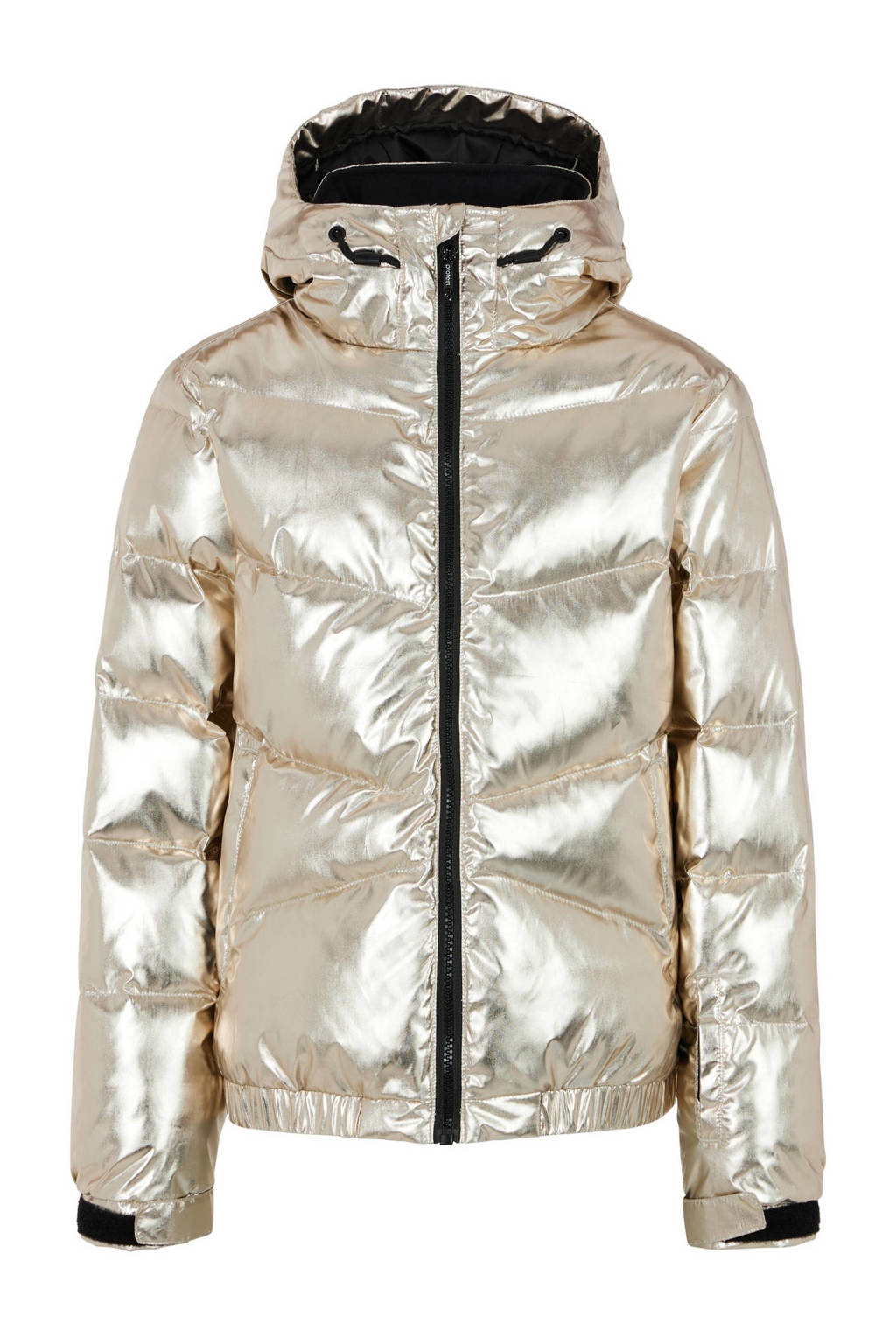 Protest ski-jack Nelli Jr goud metallic