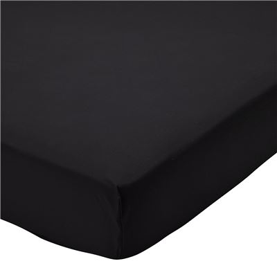 Linge de lit percale grandes fleurs brodées - BECQUET CRÉATION