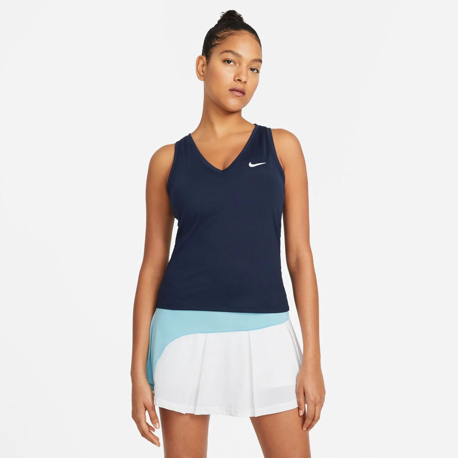Nike Court Victory Débardeur Tank Top Femmes - Bleu Foncé