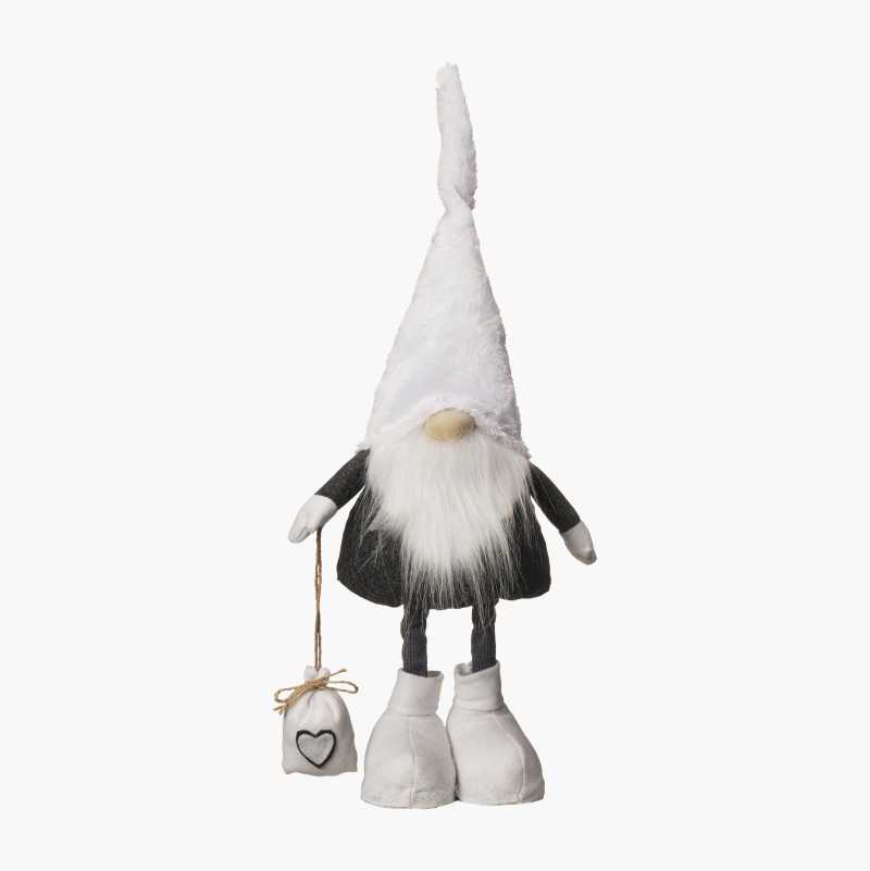 Julenisse, 60–80 cm, hengende veske