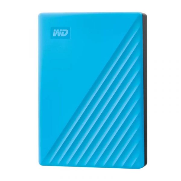 Disco Externo Western Digital My Passport externo de 6 TB USB 3.2 Gen 1 5000 Mbit/s Micro-USB B 256 bits AES Preto/Azul