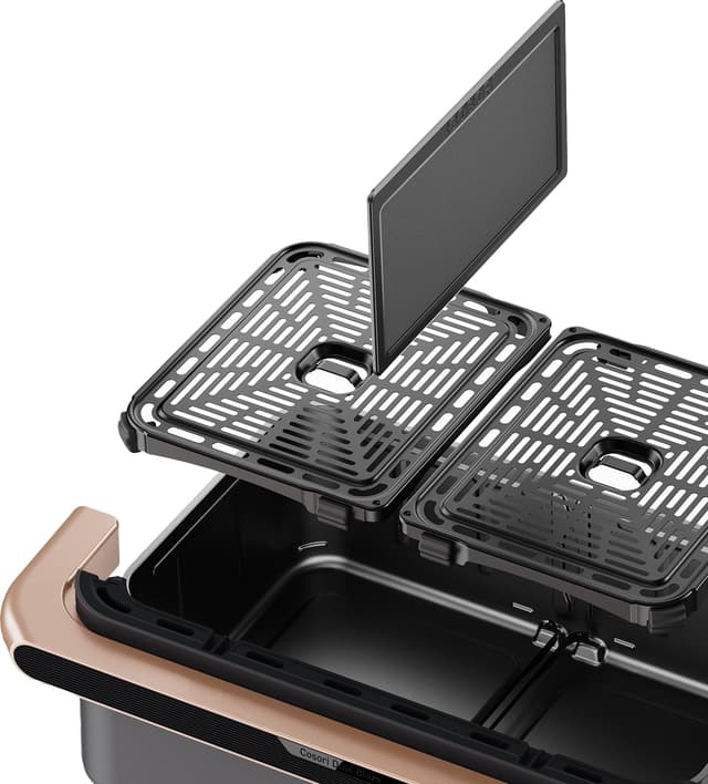 Cosori Dual Blaze TwinFry airfryer CAF-TF101S (sort)