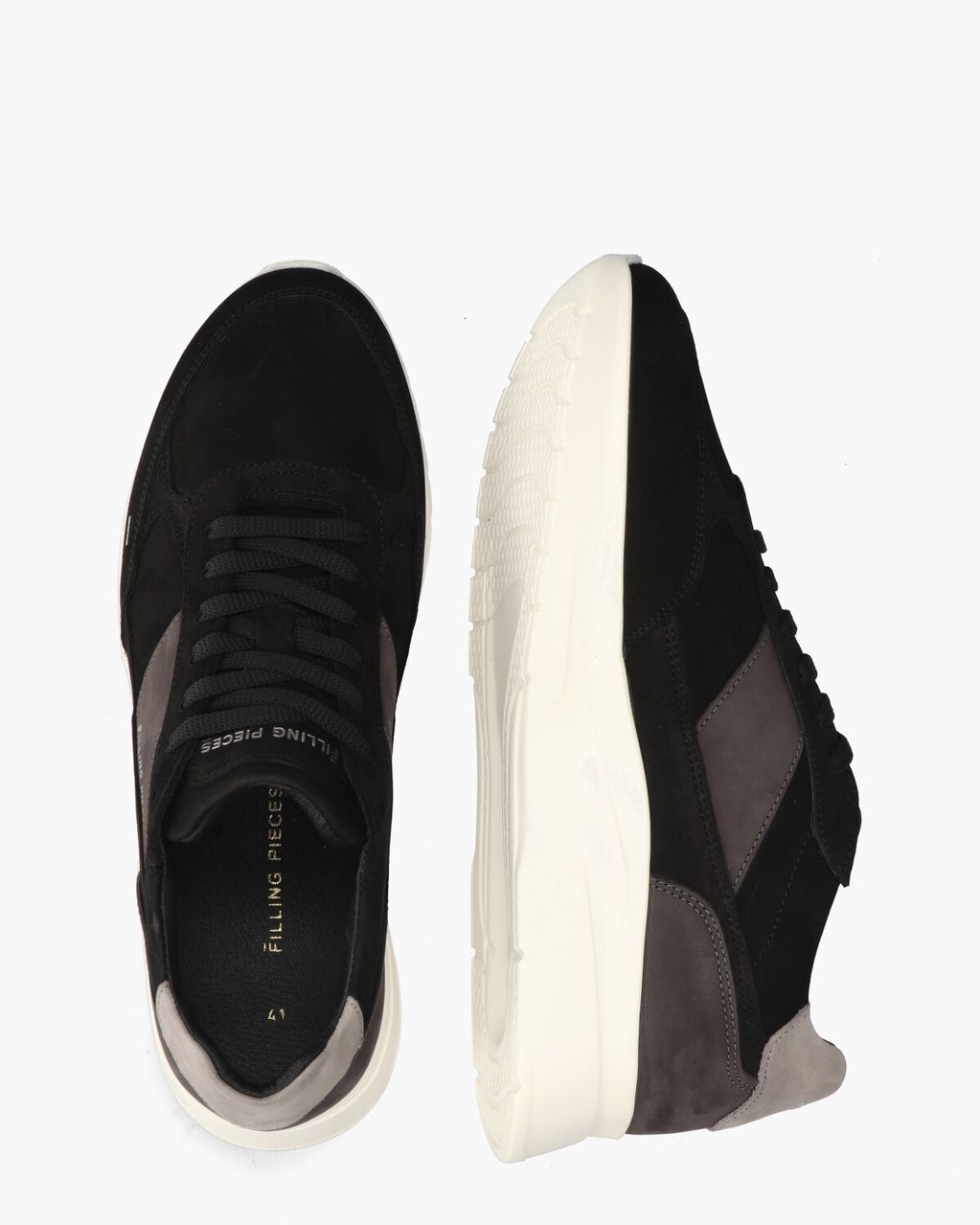 Filling Pieces Jet Runner Zwart Herensneakers