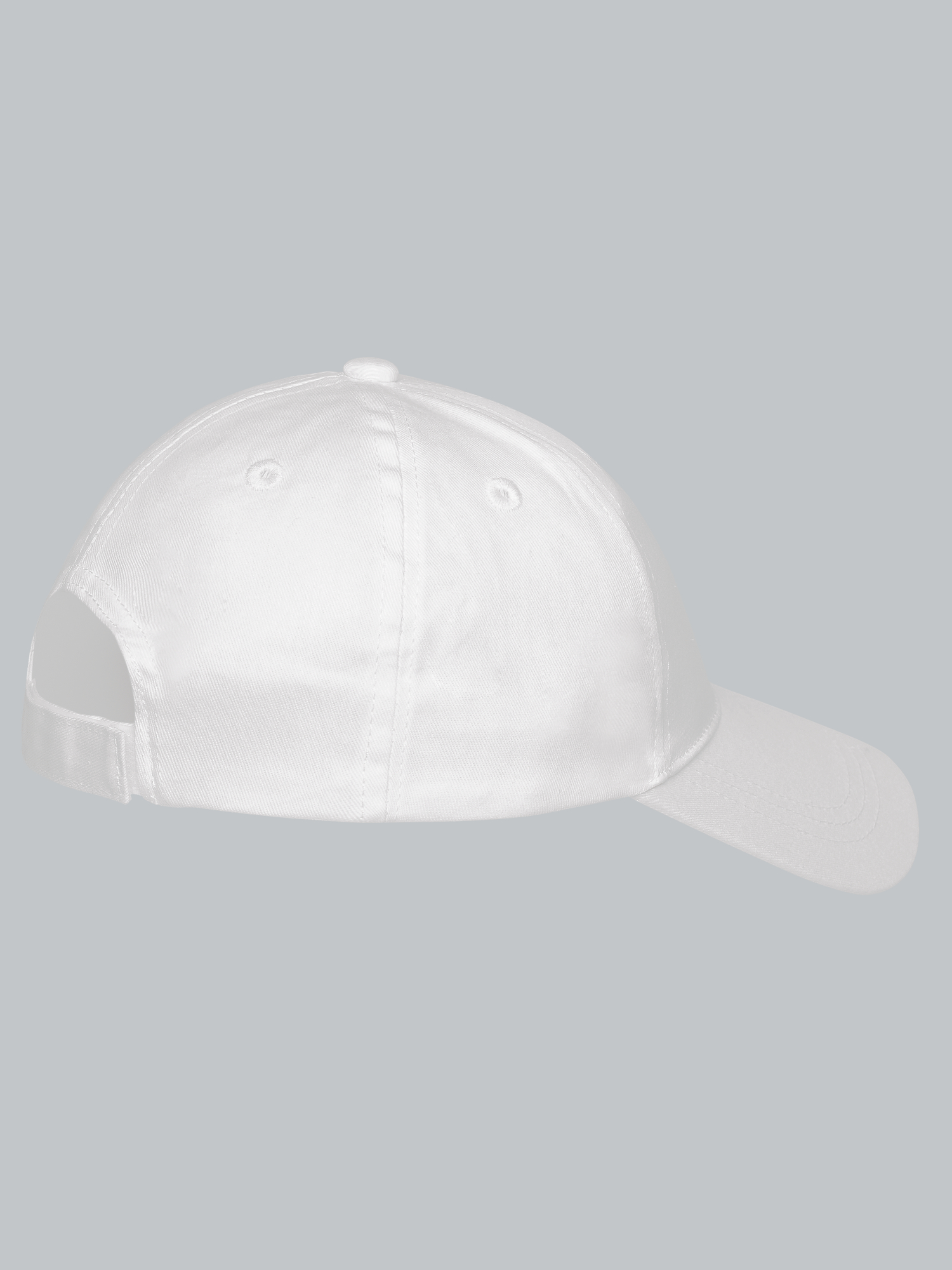 Baseballmütze mit Schwinge Weiss