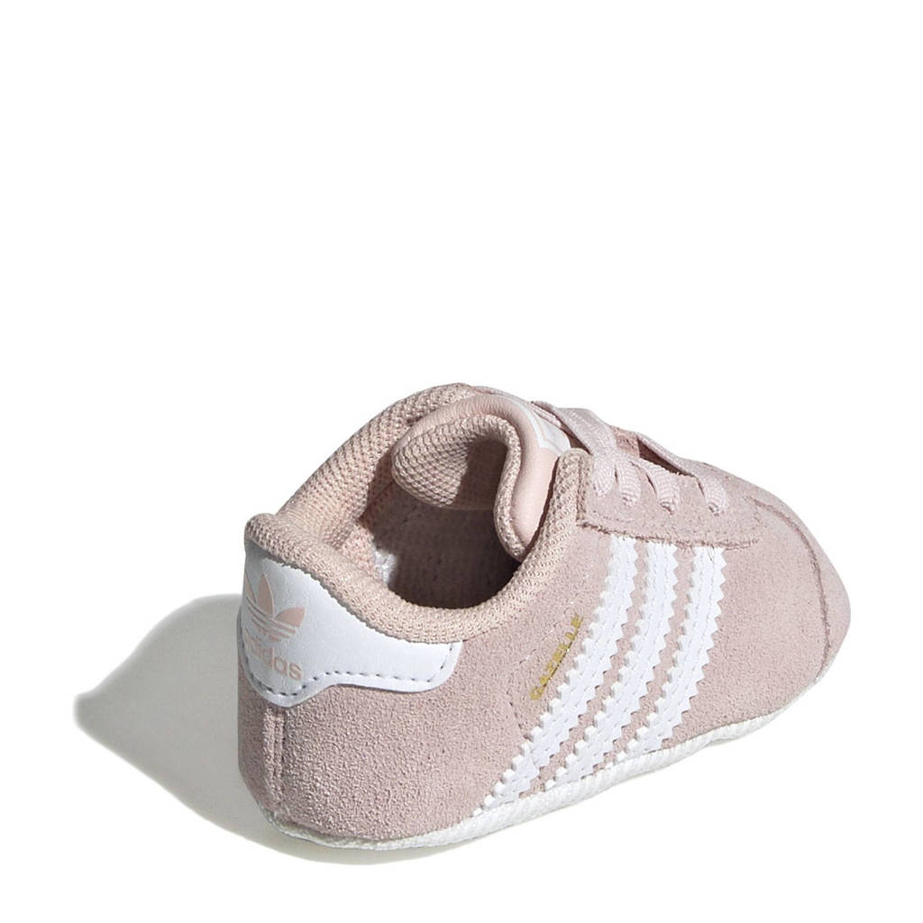 adidas Gazelle Cribbabysneakers roze/wit