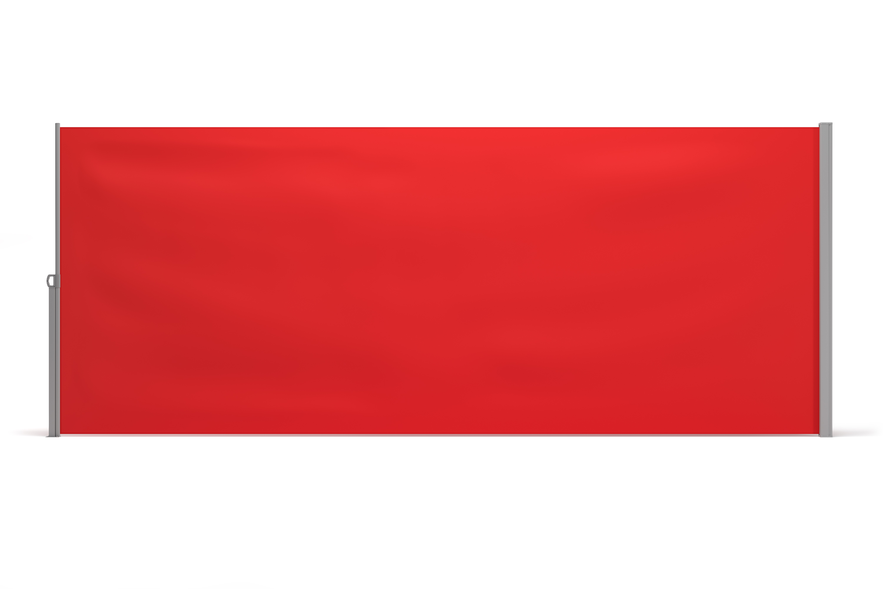 Seitenmarkise VIA 200 x 500 cm rot