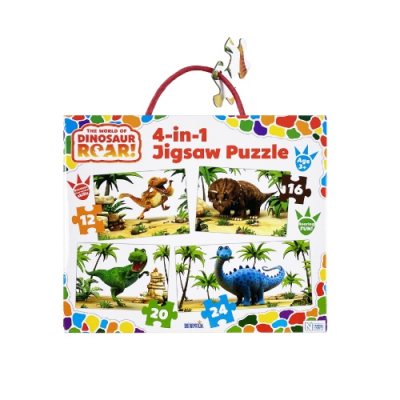 Dinosaur Roar 4 In 1 Puzzle