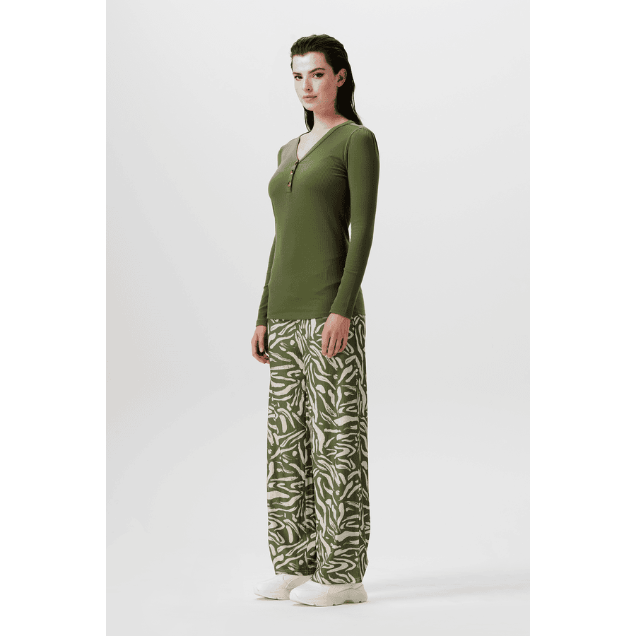 SUPERMOM Langarmshirt Elsmere Olivine