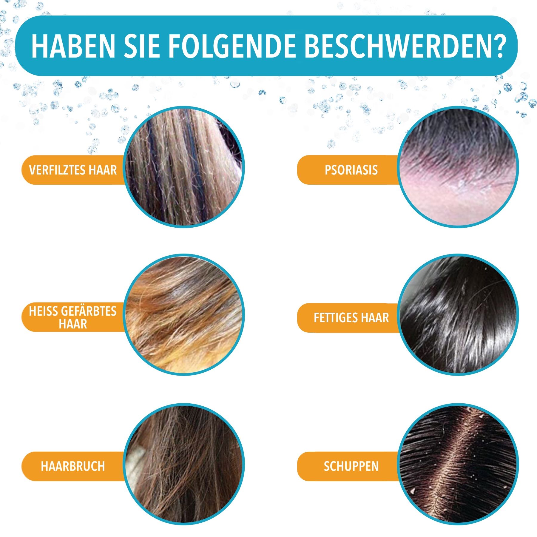 ALIVER Haarshampoo Totes Meer Salz