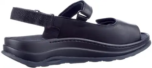 Wolky zwart 0335020 - maat 37 sandaal zwart - maat 37 Calandschoen