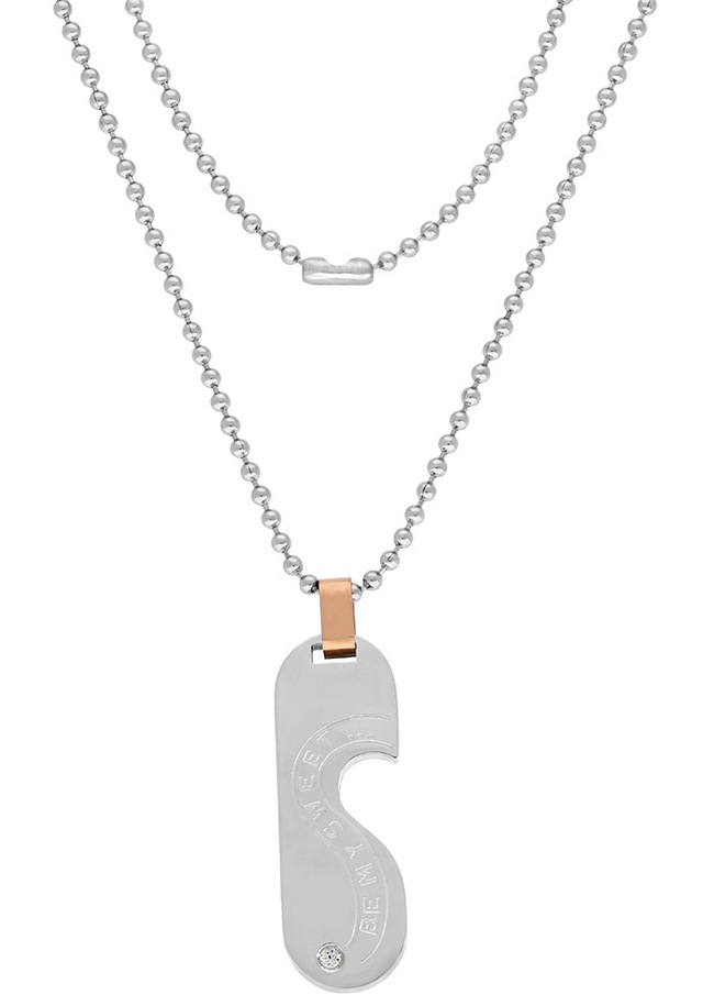 Firetti Schmuckset »Multipack Schmuck Geschenk Halsketten LIEBE« (Set, 4 Stk. tlg.)  mit Zirkonia (synth.)