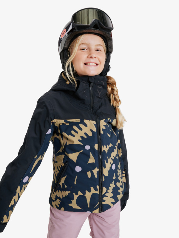 Free Jet Block 10K Veste de snow technique Beige Fille 8-16 ans