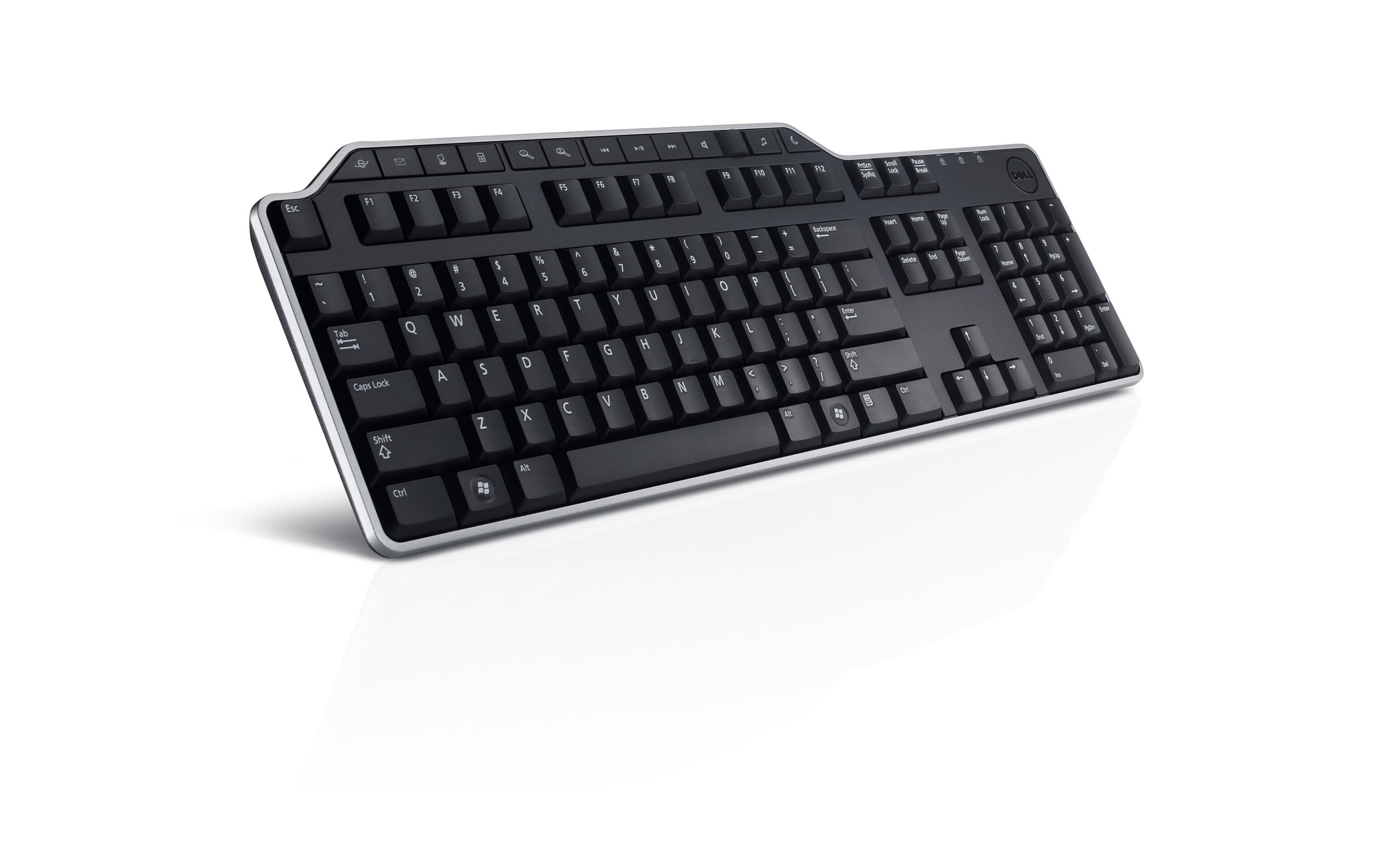 Tastatur KB522 US-LayoutVerkabelte USB-Tastatur für den professionellen Einsatz