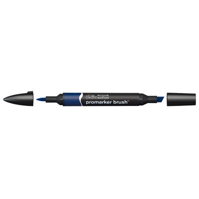 BrushMarker - Stylo pinceau et marqueur - bleu indigo