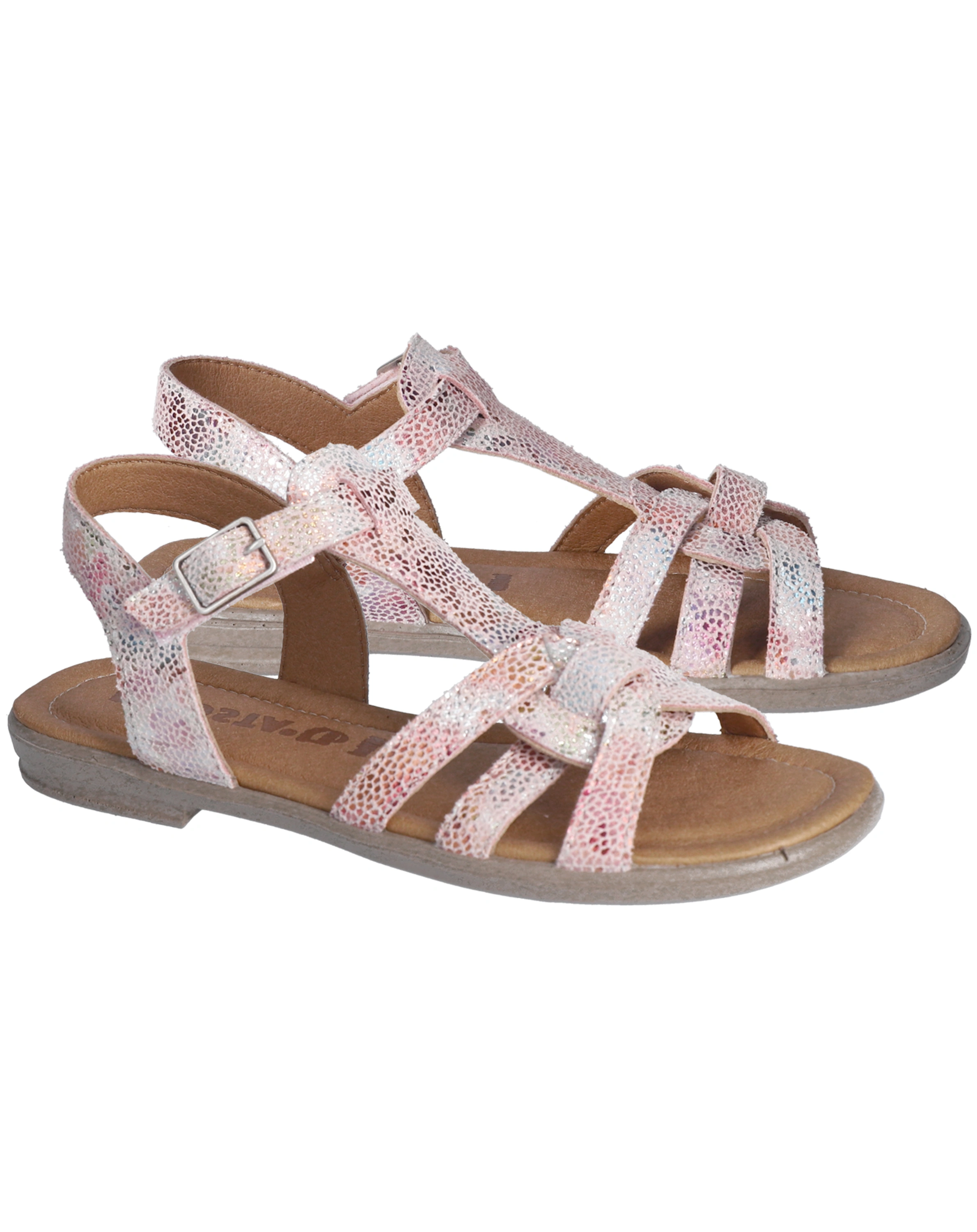 Klett-Sandale BIRTE in rose
