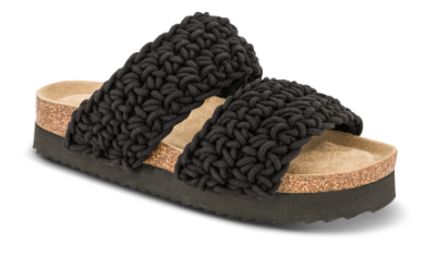 Duffy sko Damesandal Sort 86-65001