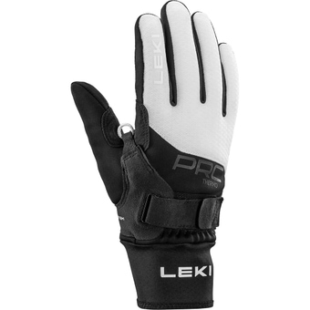 Leki PRC ThermoPlus Shark Fingerhandschuhe Black / White Damen