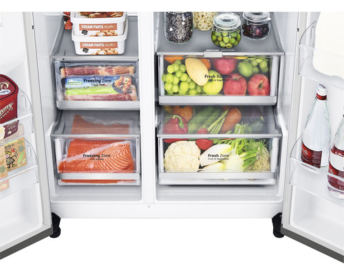 LG GSXV90PZAF Side-by-Side koelkast (B x H x D): 930 x 1790 x 735 mm