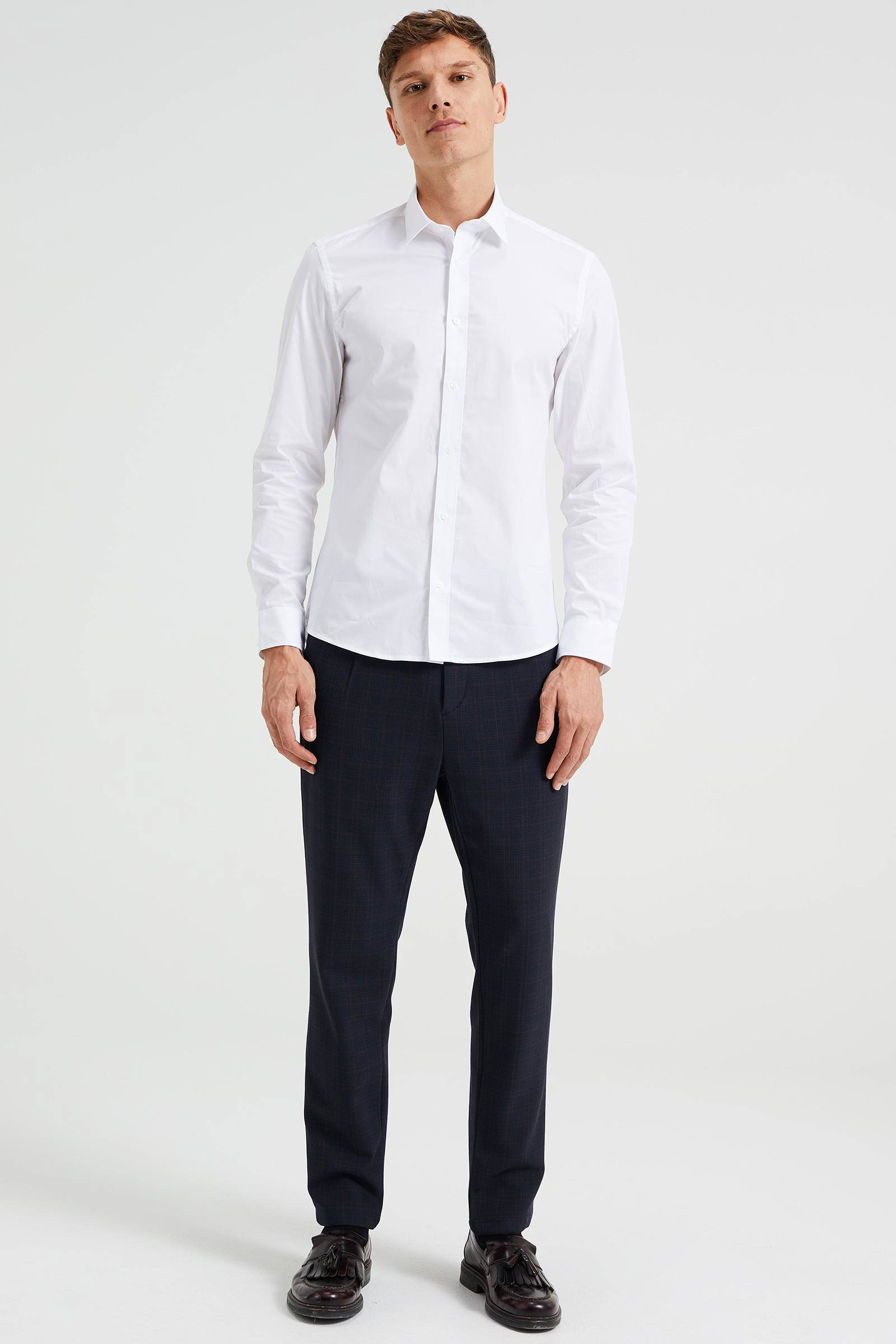 WE Fashion slim fit overhemd