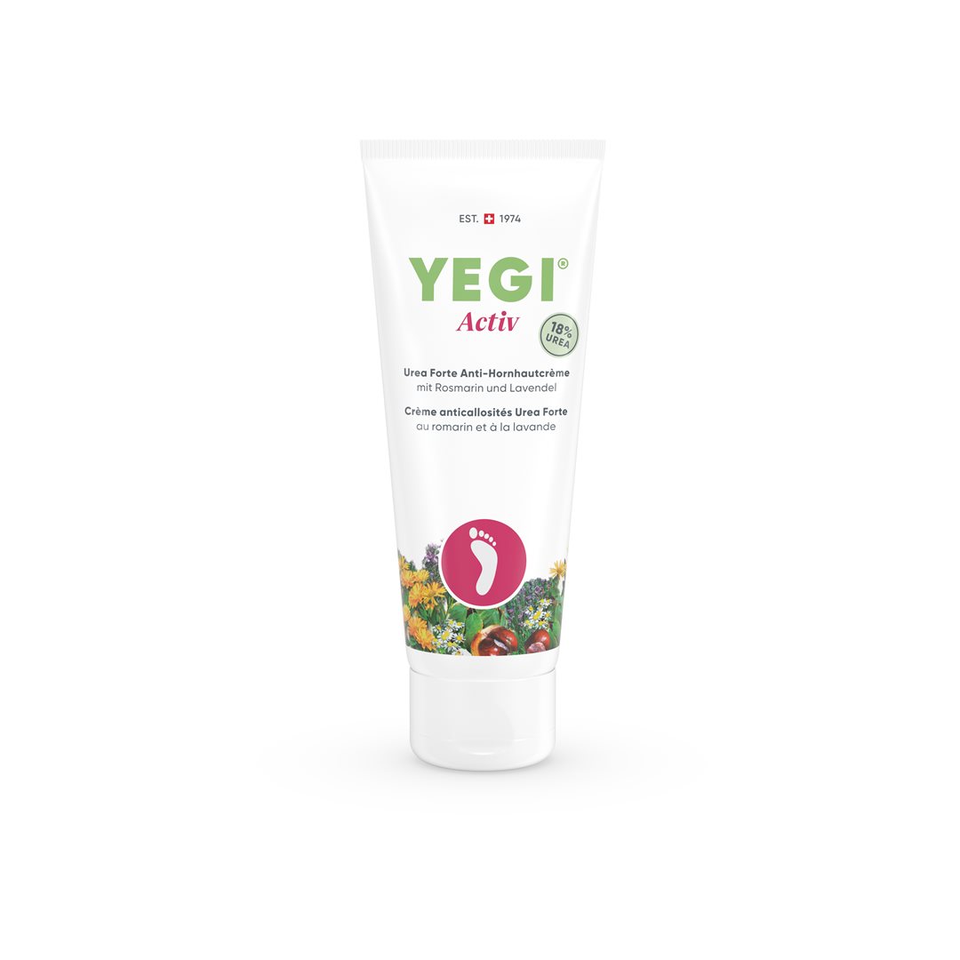 Yegi Urea Forte Anti-Hornhautcrème<br>75 ml, Tube, Creme