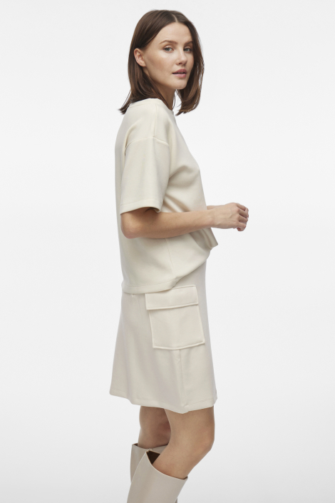 Vila beige dames t-shirt