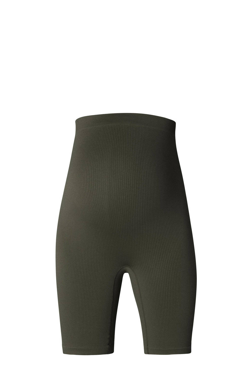 Noppies high waist skinny cycling short Nais olijfgroen