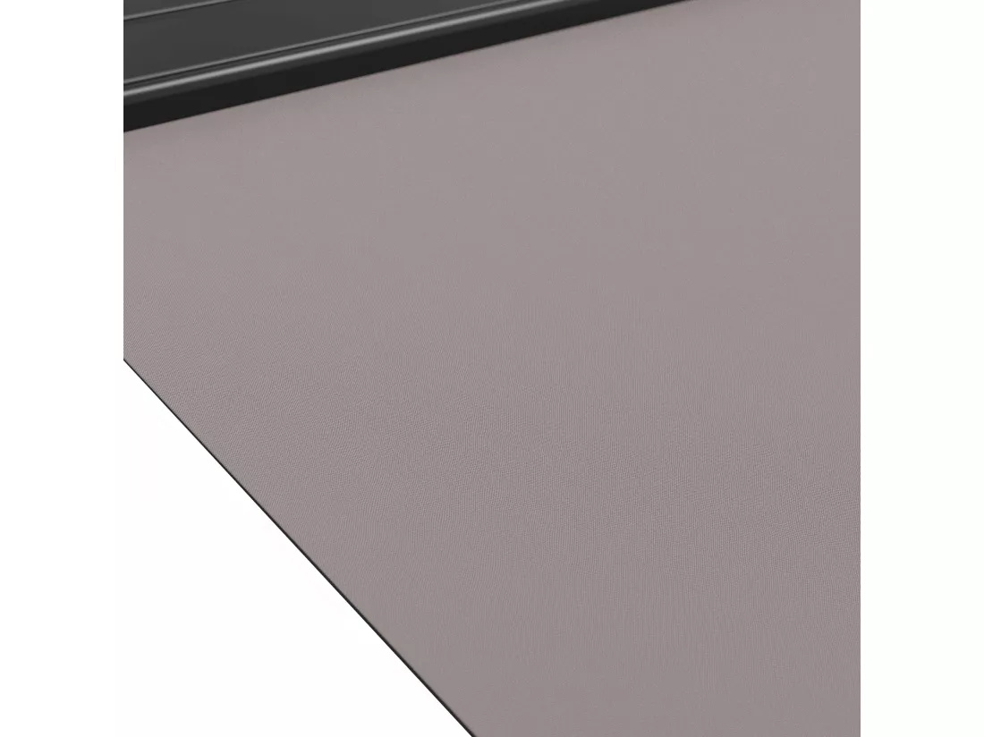 Store banne semi-intégral 3x2,5m en aluminium taupe