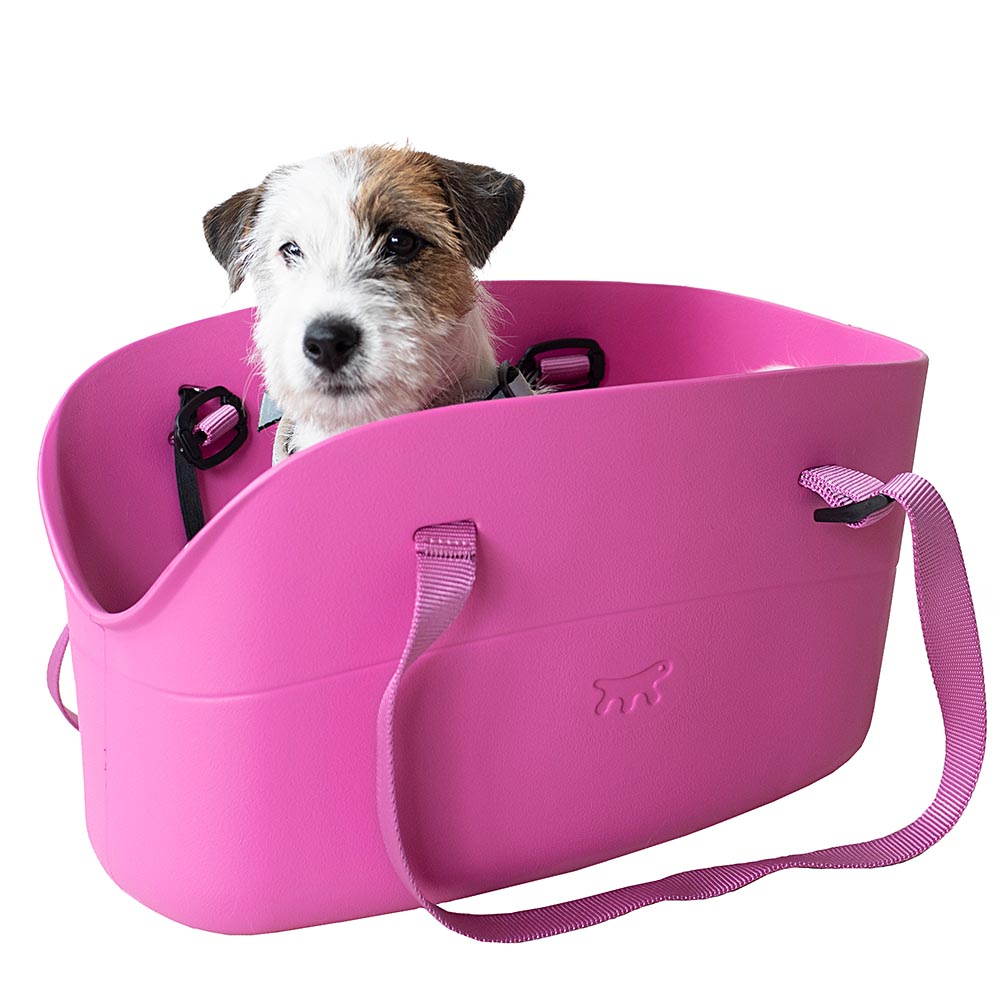 Ferplast sac de transport pour chiens de petite taille with me, eva, caoutchouc souple plastifié, lavable, poignées réglables,