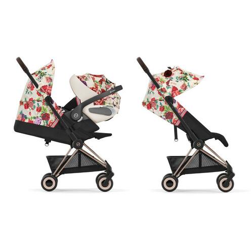 Poussette Coya Spring Blossom Rosegold Beige - CYBEX