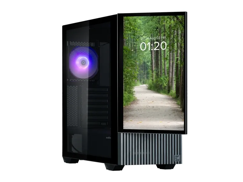 Zalman Case Z10DS Sort ATX Mid Tower ARGB-blæser