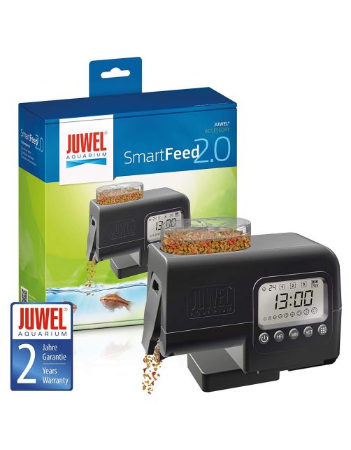 Juwel Smartfeed 2.0 - Automatic Feeder - Voederautomaat - 110 ml Zwart