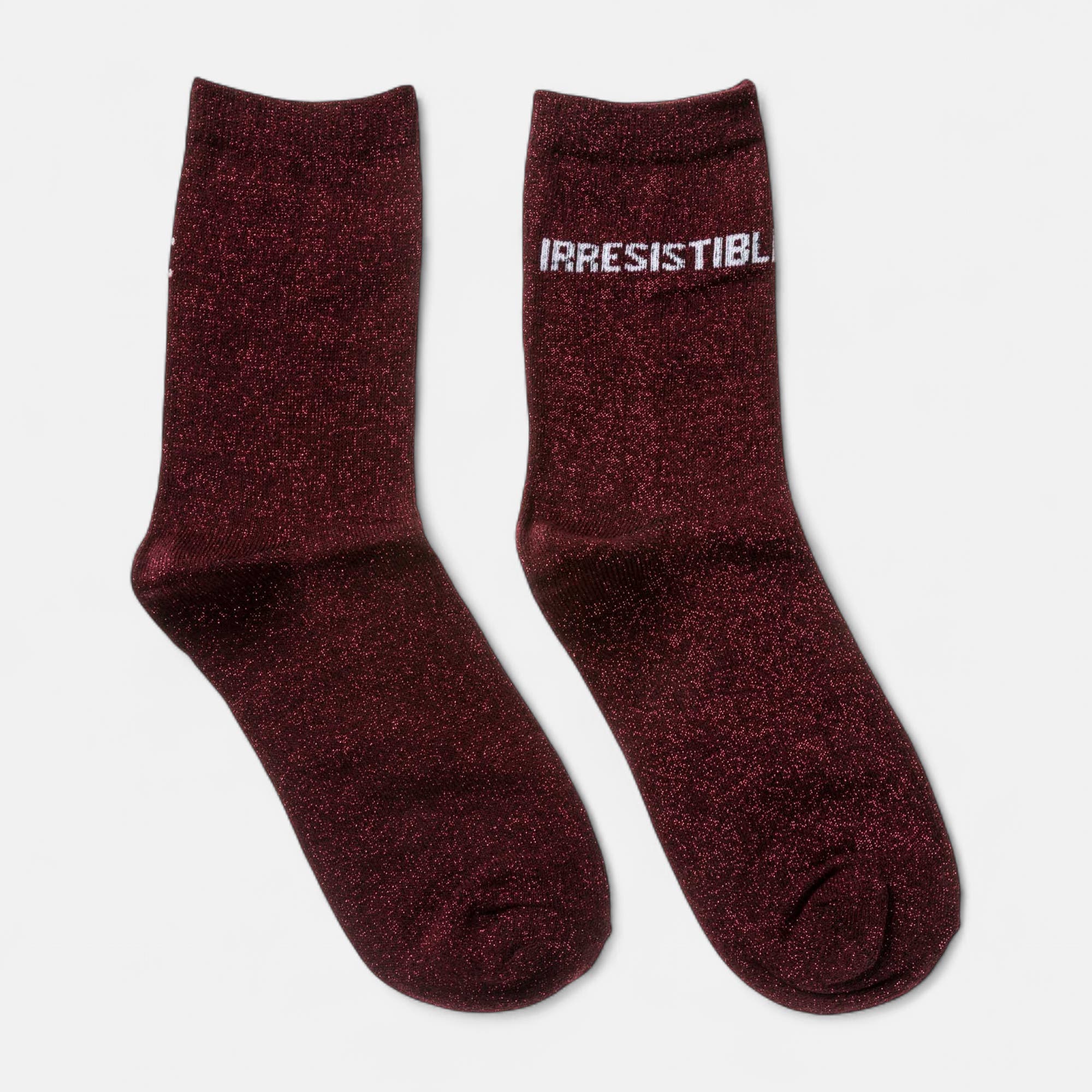 Chaussettes Femme bordeaux