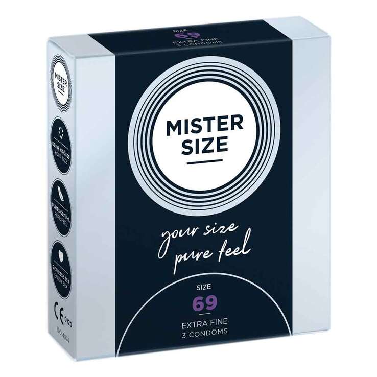 MISTER SIZE 69 Kondome, 3 St
