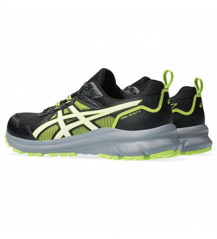 Tênis de corrida Asics Scout 3 Trail, preto