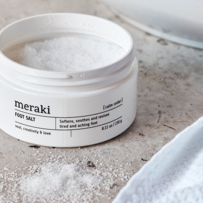Meraki Foot Salt Calm Cedar 230 gr.