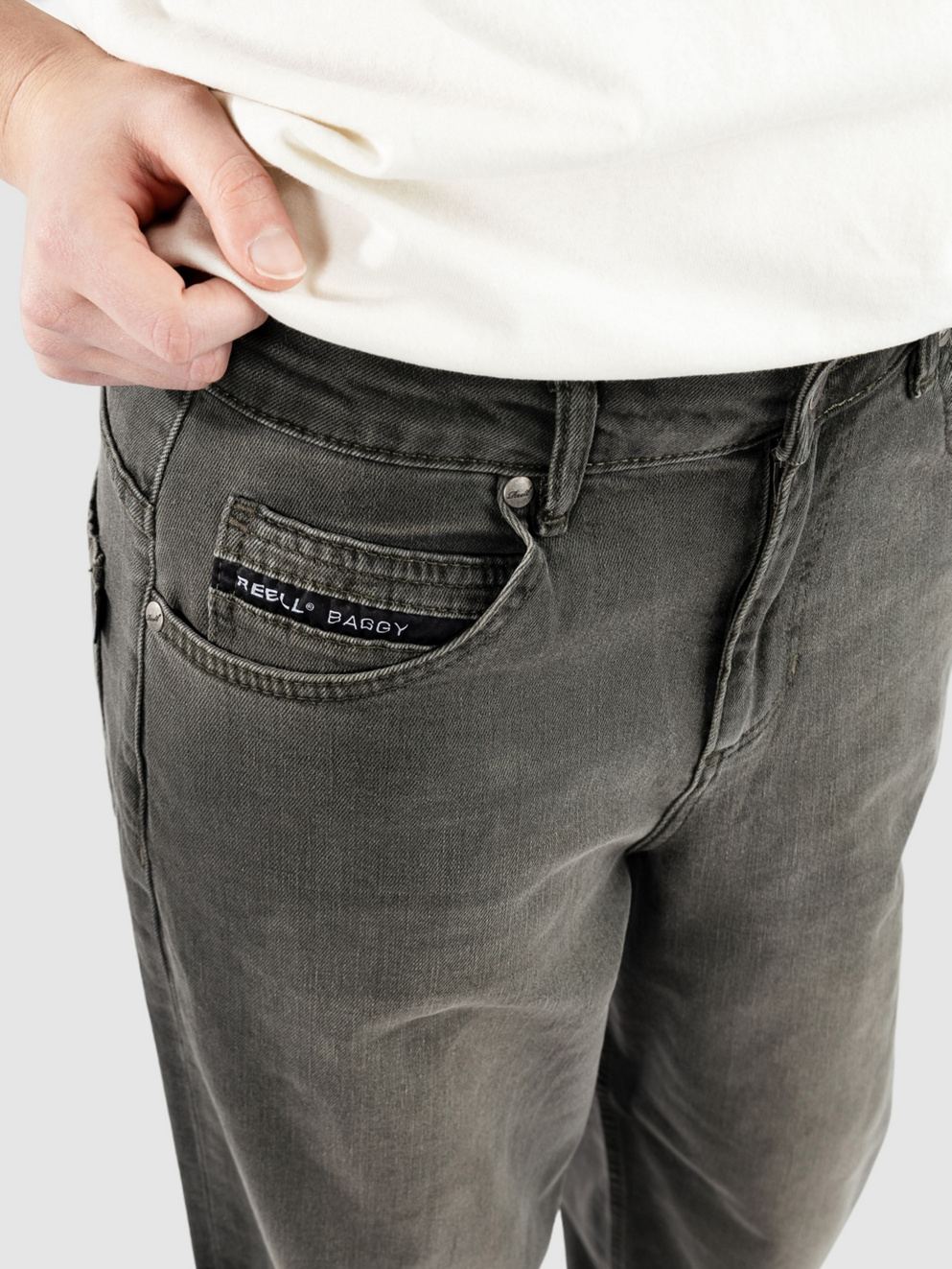 REELL Chloe Baggy Jeans green
