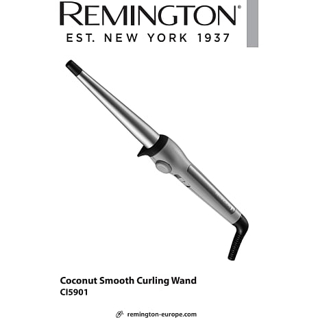 Remington Coconut Smooth CI5901 konisk krøllejern