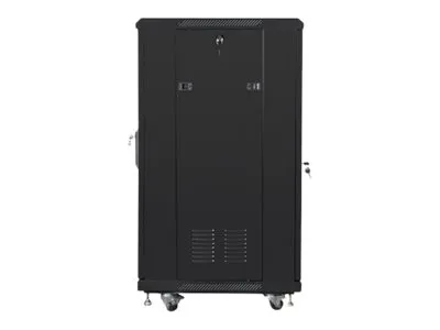 Lanberg - Rack kabinet - sort, RAL 9004 - 22U - 19