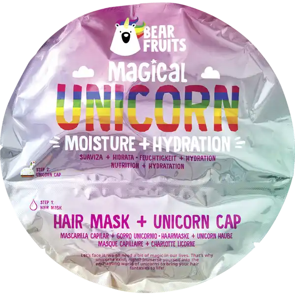 Unicorn Hair Mask + Cap