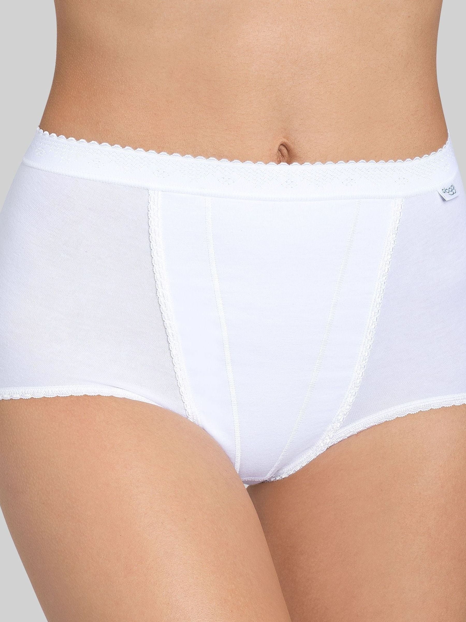 Wit - Sloggi - Ondersteunende slip