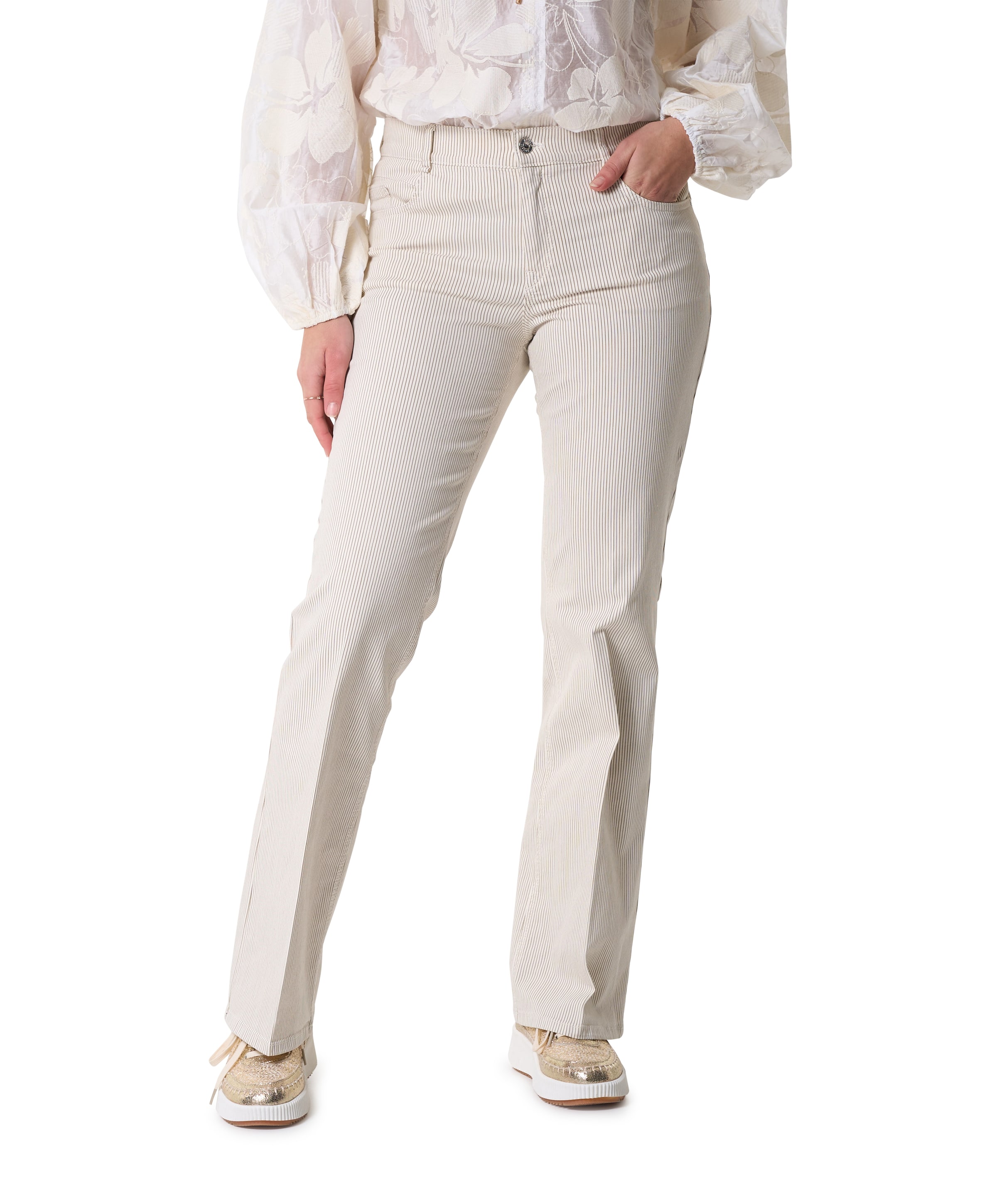 Gardeur 5-Pocket Slim broek beige
