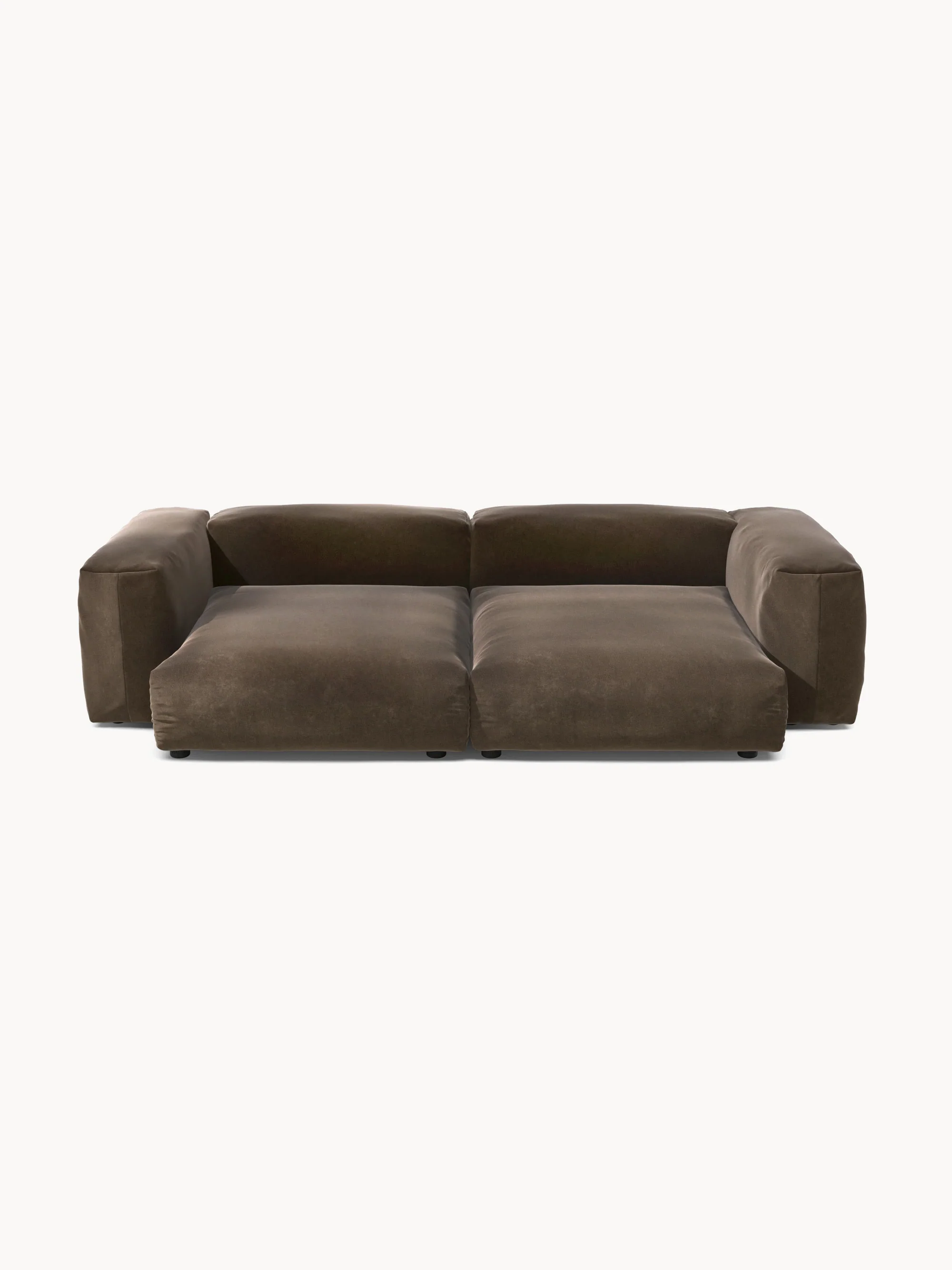 Modulaire bank Vetsak (3-zits) van fluweel