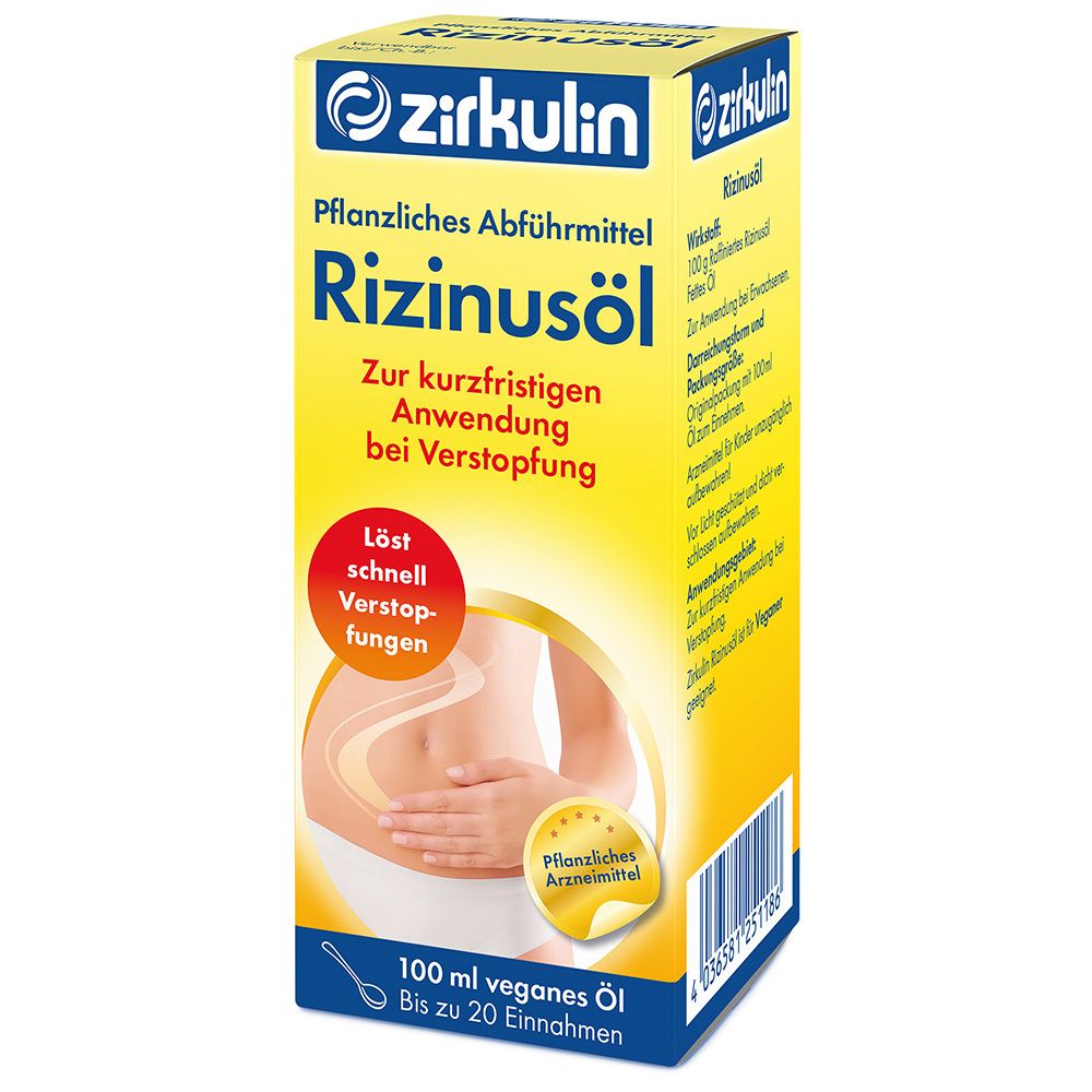 Zirkulin Raffiniertes Rizinusöl
