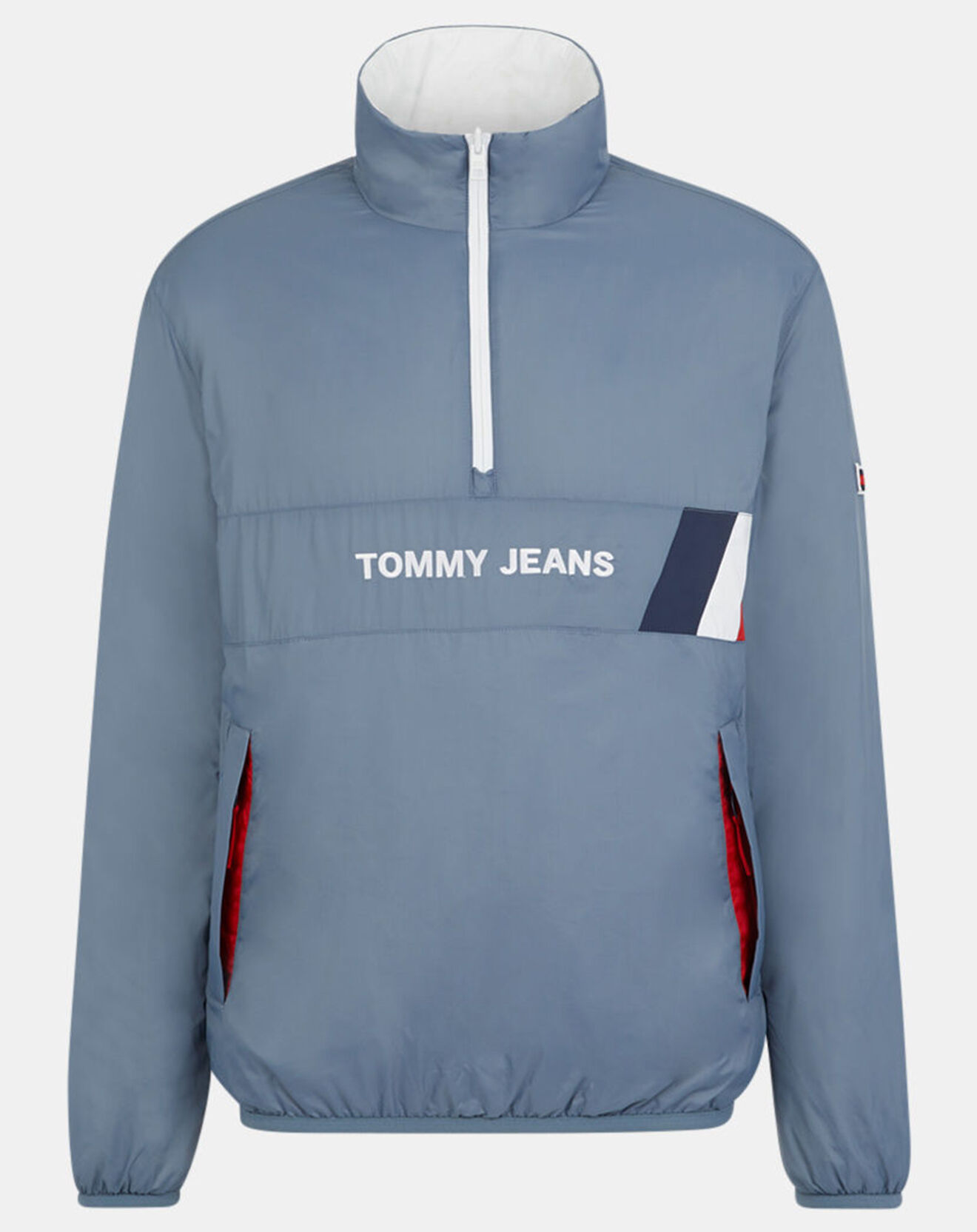 Tommy Jeans Blouson réversible enfilable bleu/blanc