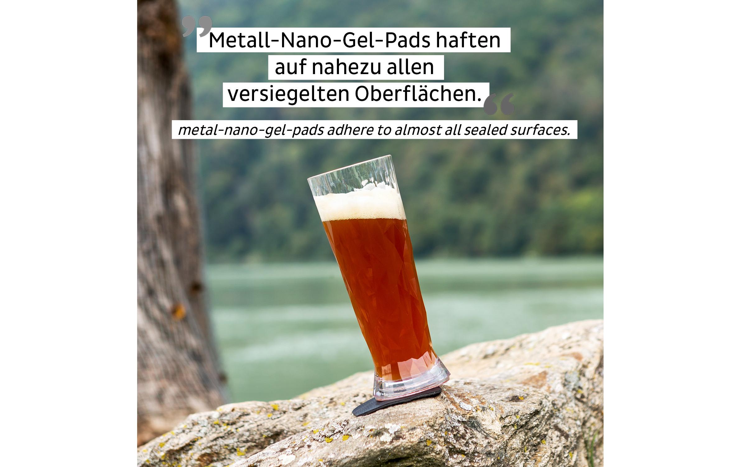 Magnet-Kunststoffgläser Bier<br>6 Biergläser