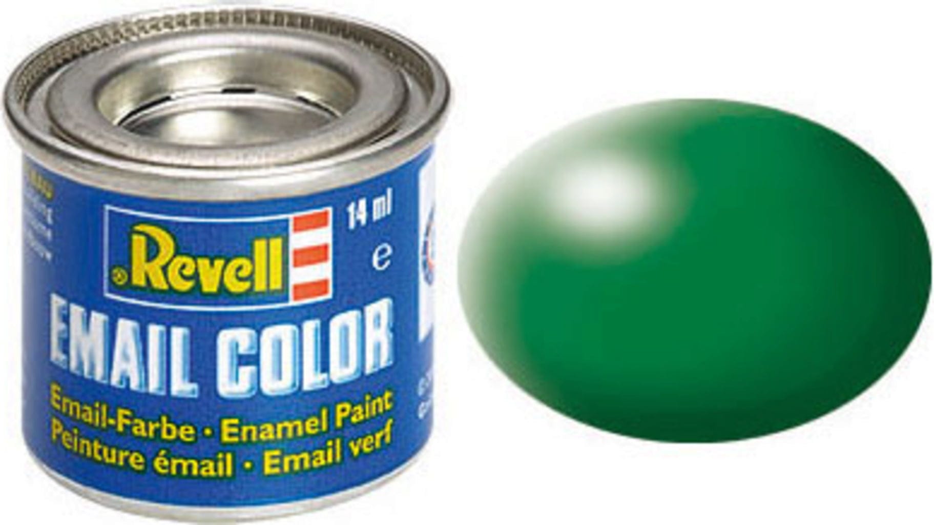 Revell  Email Color laubgrün, seidenmatt, 14 ml    Die beliebten Farben von Revell in 89 verschiedenen Farbtönen