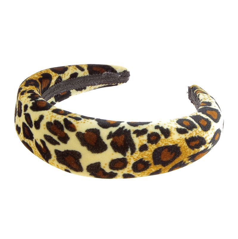 Serre tête rembourré Leopard